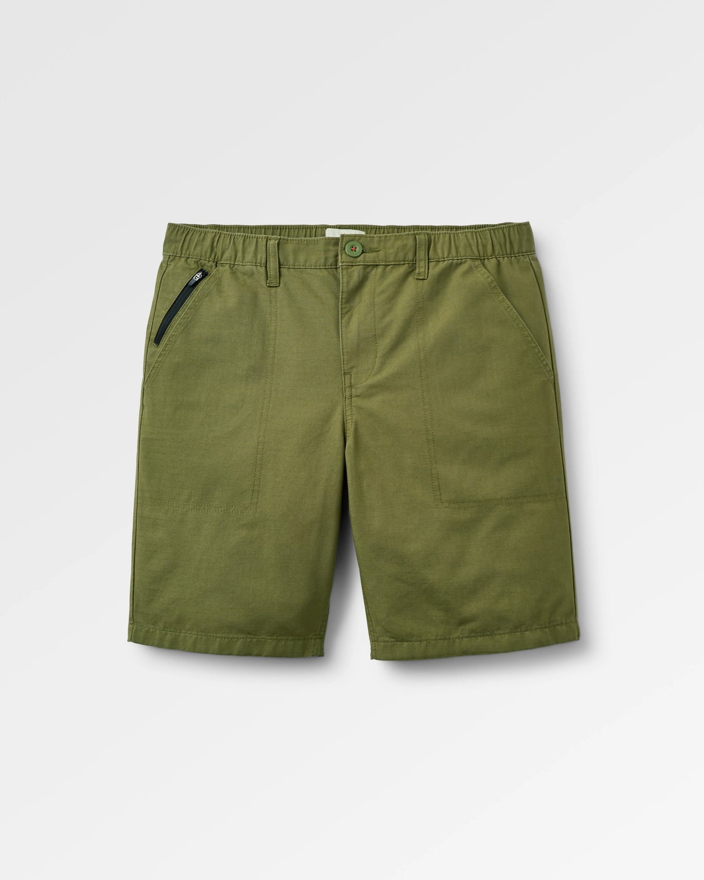 Rif-Raf Ripstop Short - Khaki - Flatlay