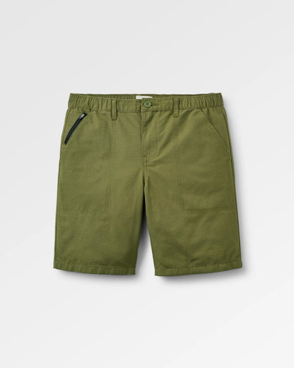Rif-Raf Ripstop Short - Khaki - Flatlay