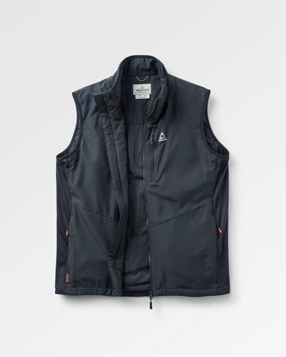 Daybreak Lightweight Recycled Thermore® Insulated Vest - Black - Flatlay