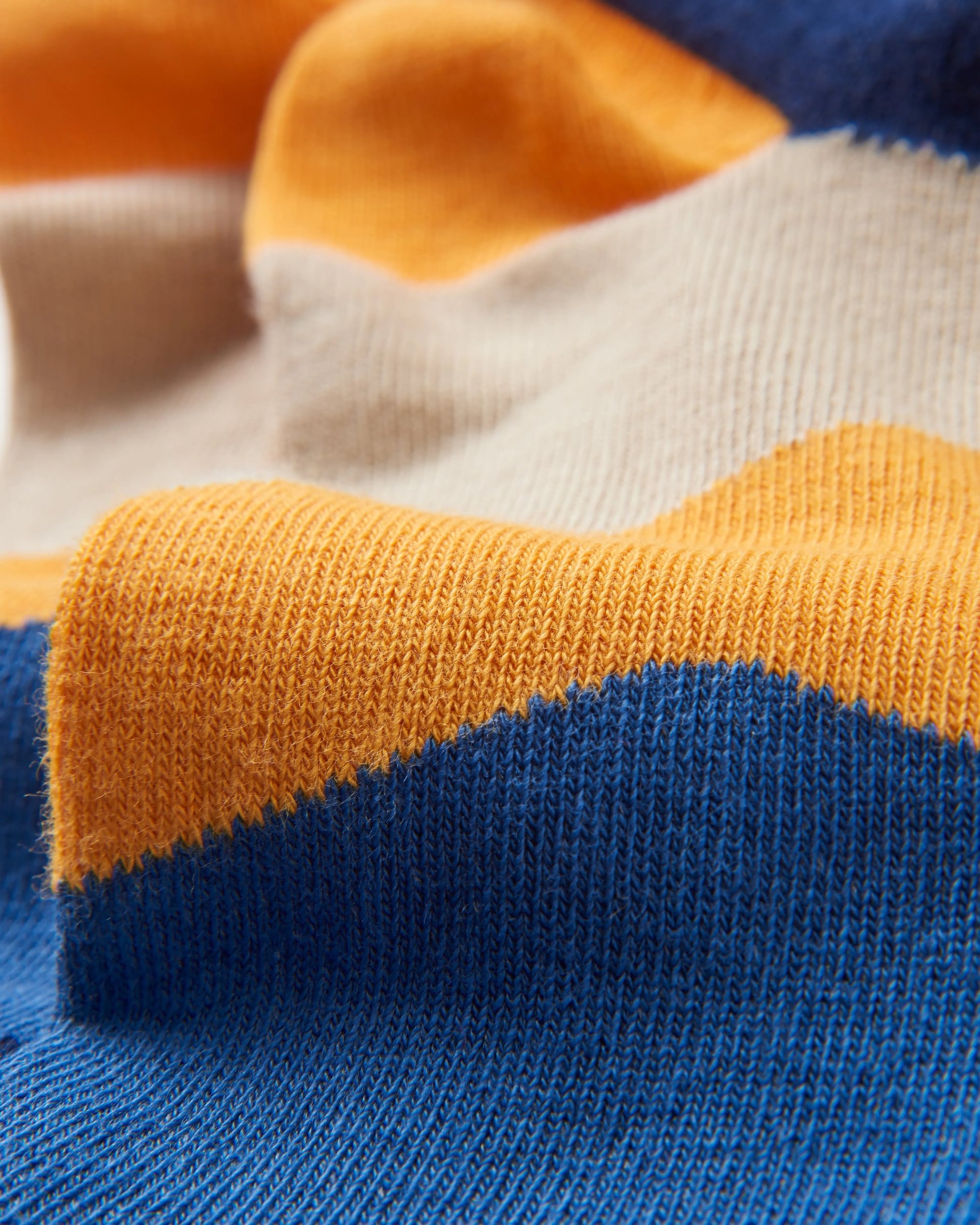 Vista Organic Socks - Birch - Flatlay