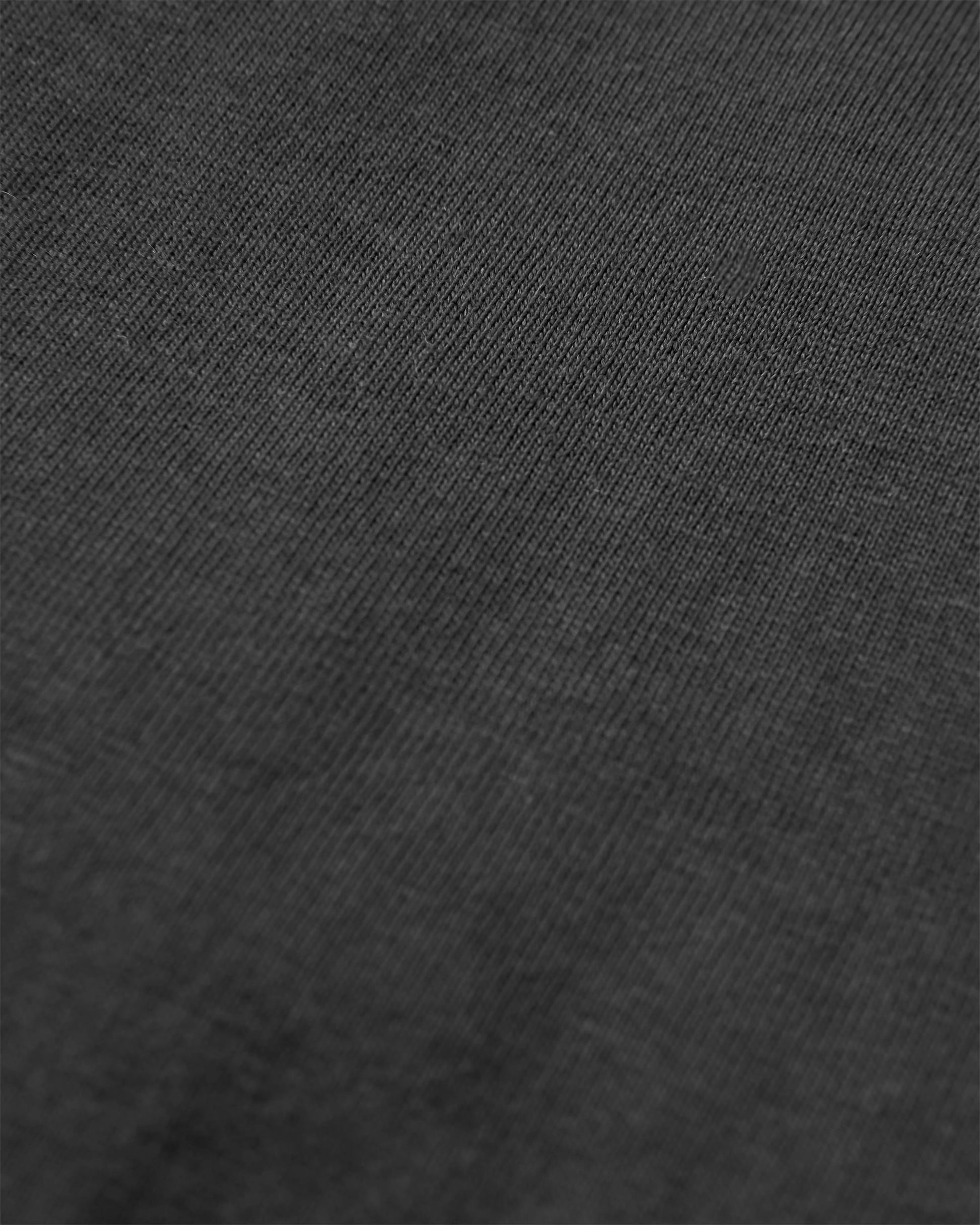 Classic Logo Recycled Cotton LS T-Shirt - Black - Flatlay