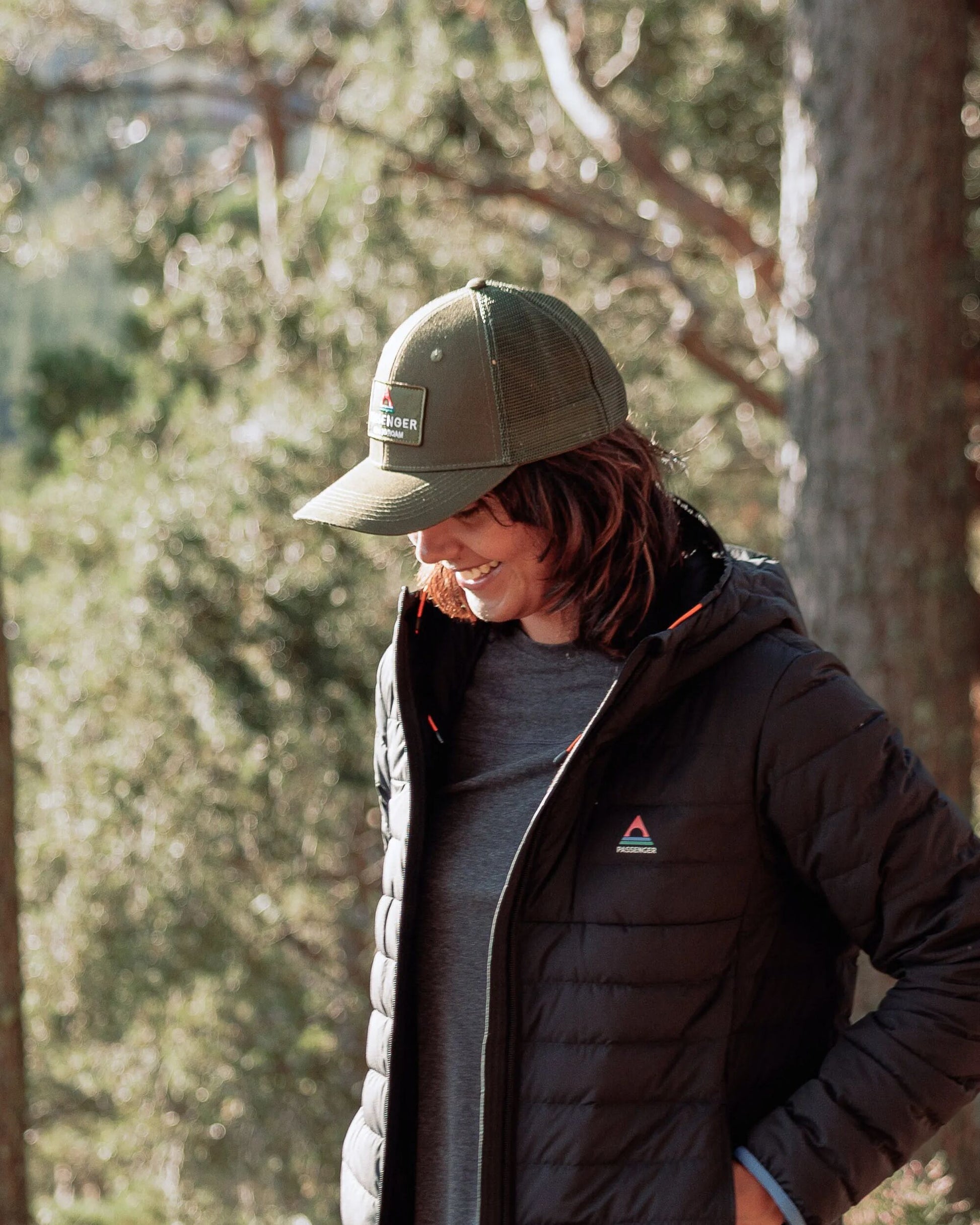 Core Recycled Cotton Trucker Cap - Khaki - Lifestyle - Female