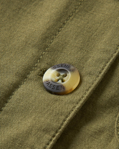 Resonate Organic Cotton Boiler Suit - Khaki - Flatlay