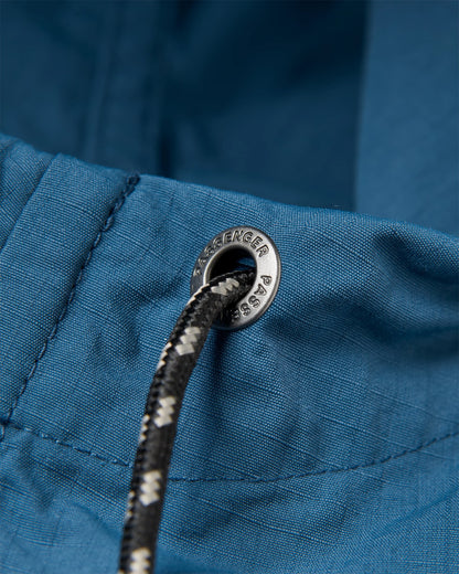 Seek Out Water Resistant Jacket - Dark Denim - Flatlay