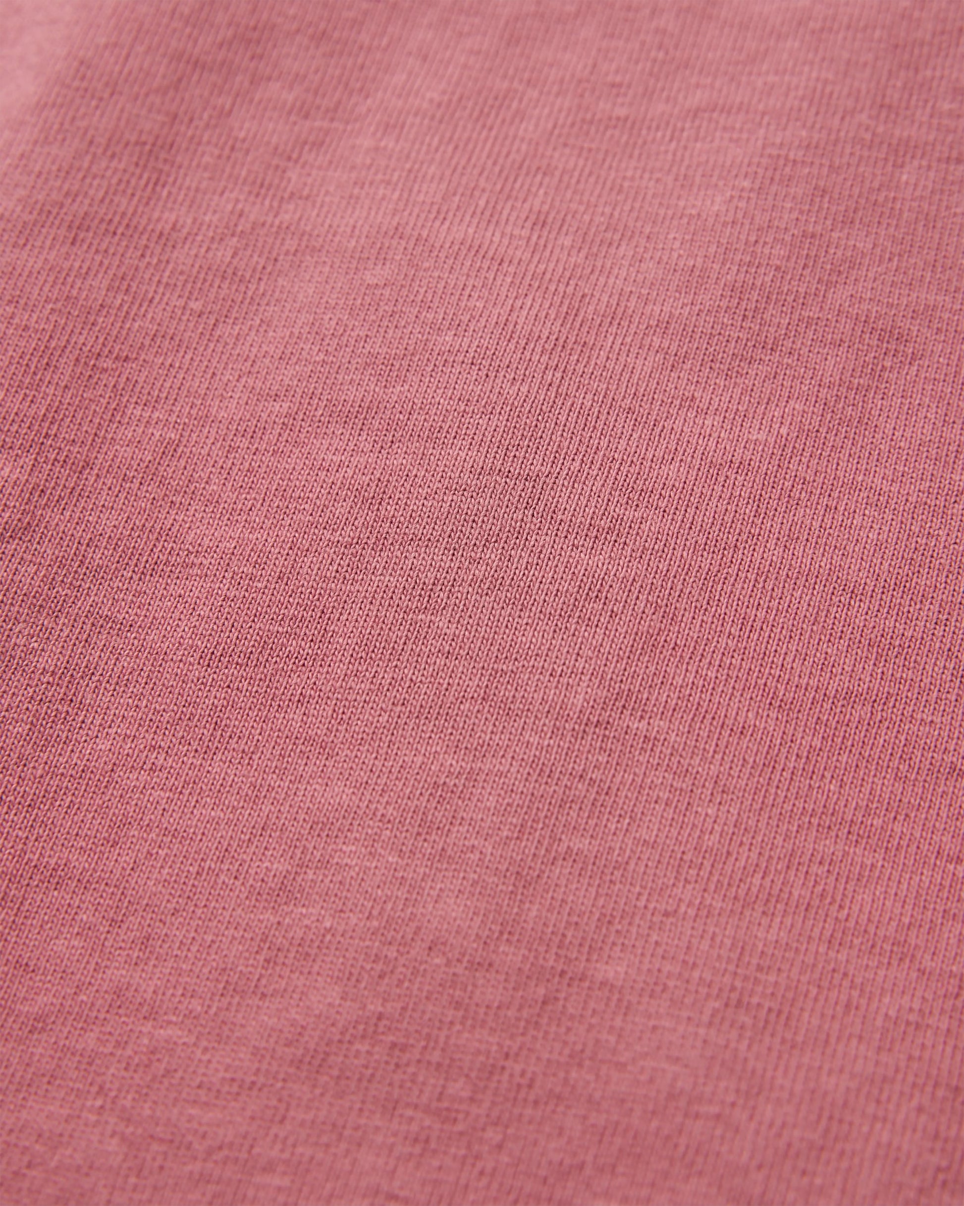 Heritage Recycled Relaxed Fit LS T-Shirt - Mauve Dusk - Flatlay
