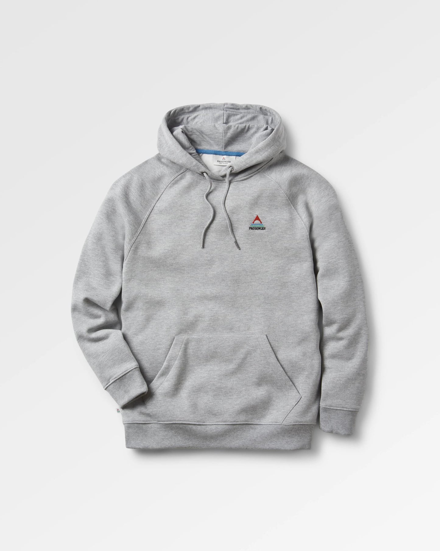 Vita Organic Cotton Hoodie - Grey Marl - Flatlay