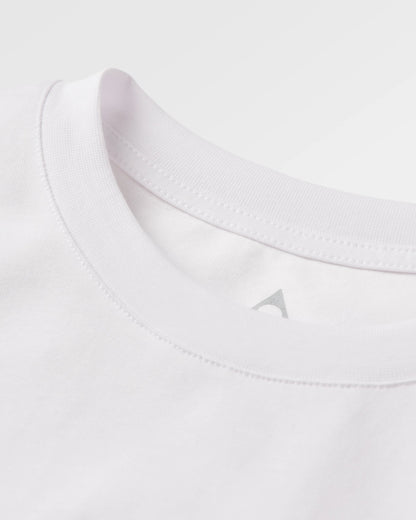 Vita Organic Relaxed Fit T-Shirt - White - Flatlay