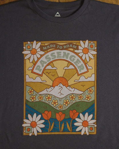Seasonal Recycled Cotton Oversized T-Shirt - Birch - 