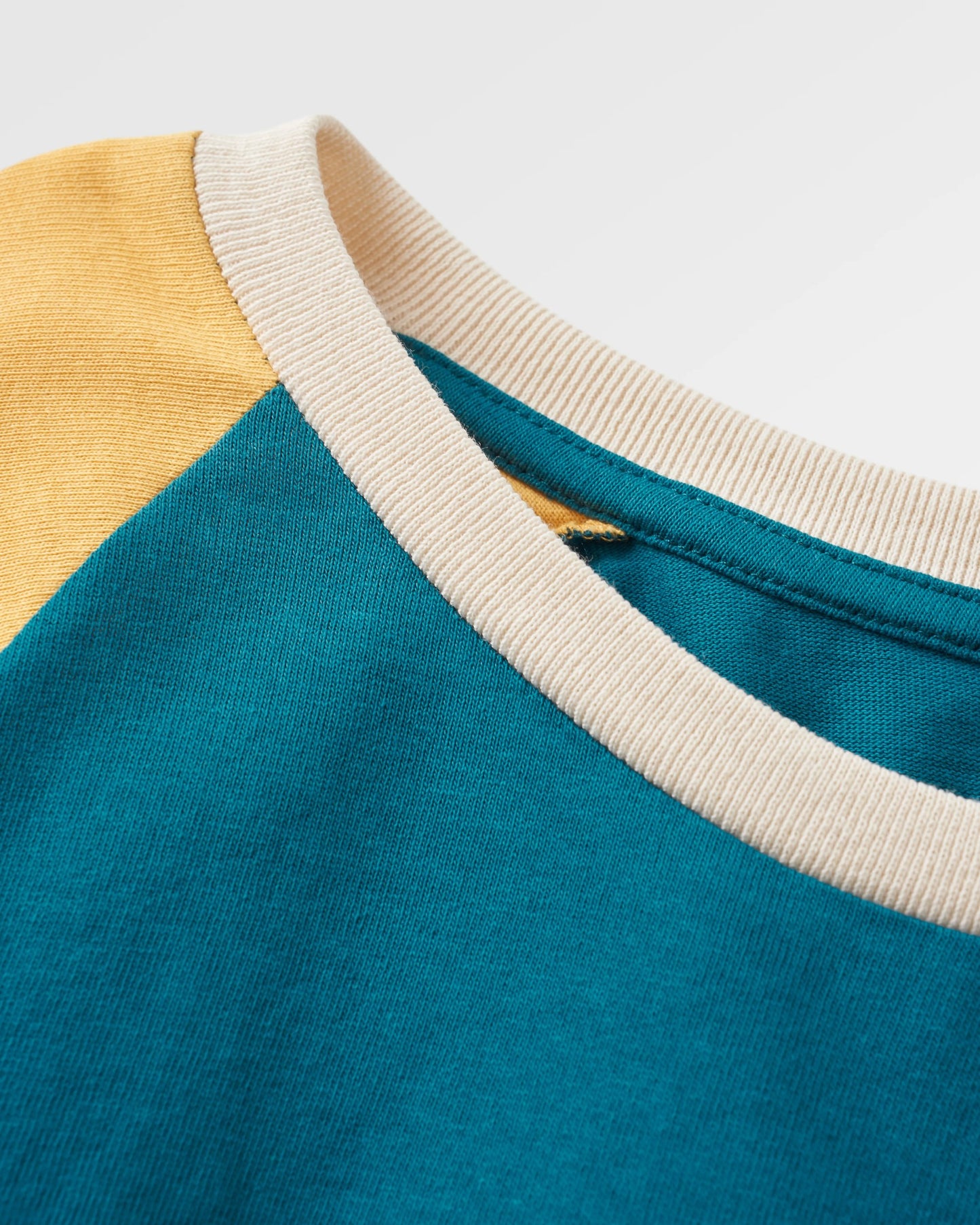 Riser Recycled LS T-Shirt - Blue Coral - Flatlay