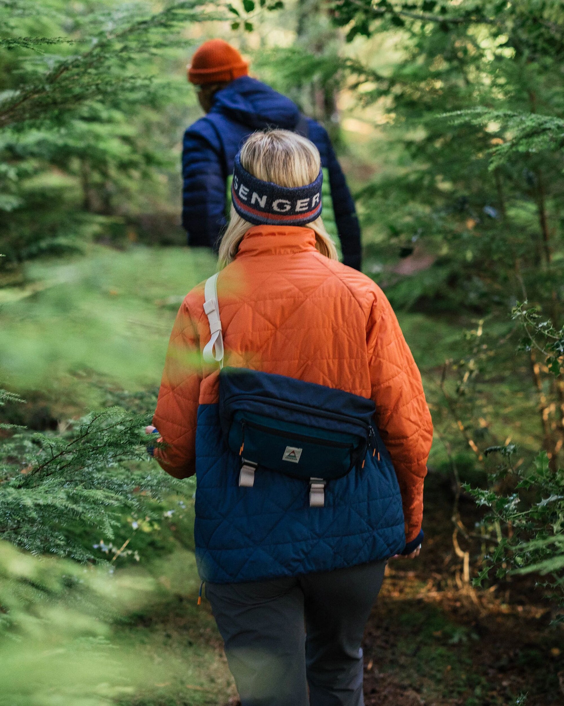 Trace Recycled Thermore® Insulated Jacket - Burnt Orange - Lifestyle