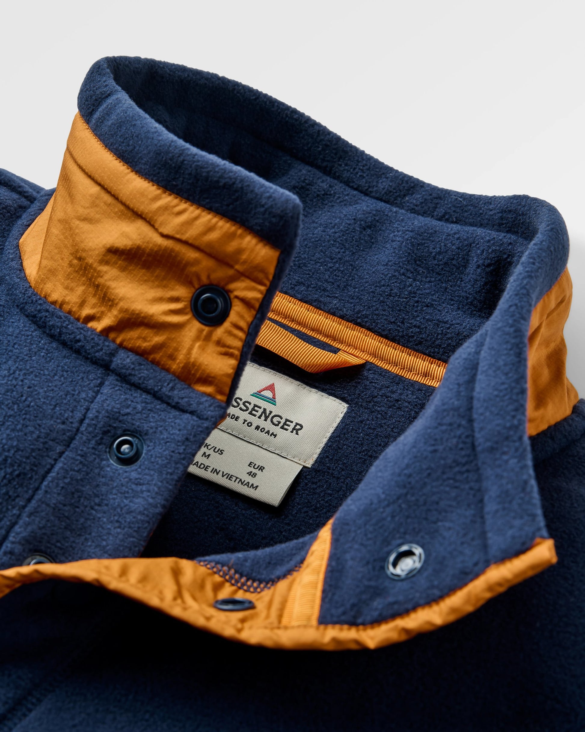 Dusk Polar Fleece - Rich Navy - Flatlay