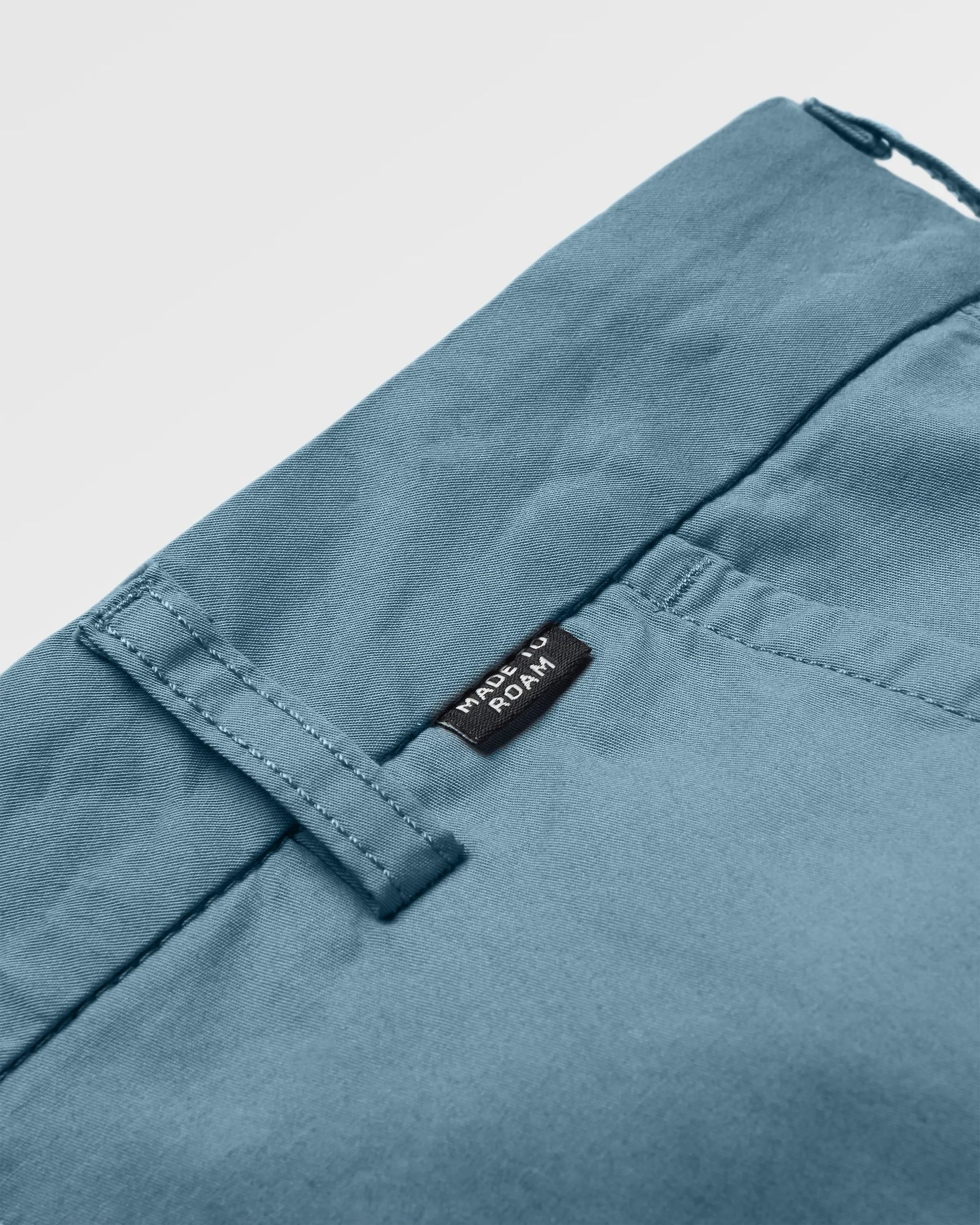365 Light Organic Cotton Trouser - Storm Grey - Flatlay