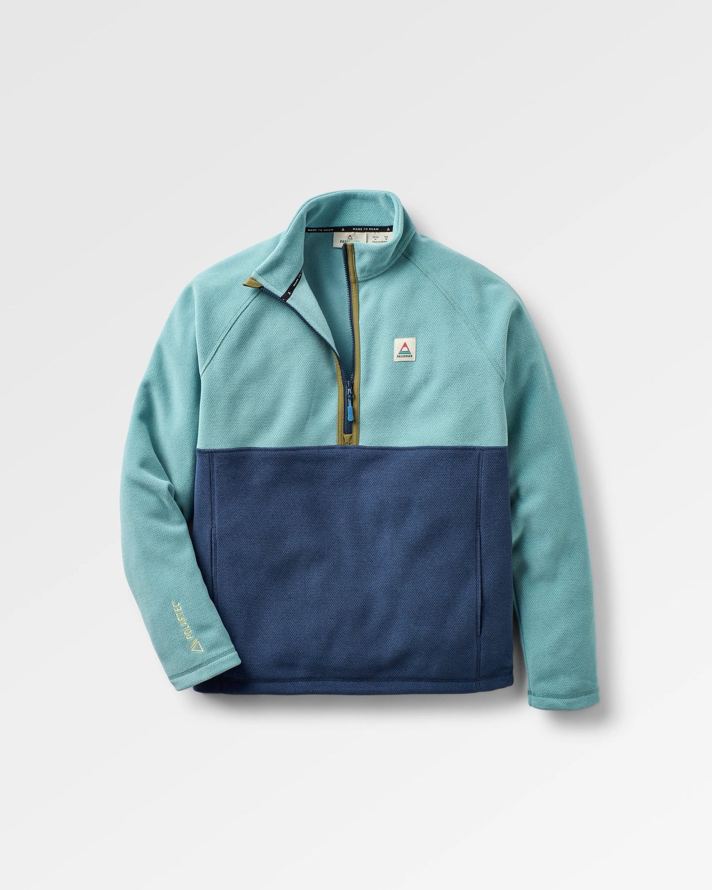 Highland Recycled Polartec® Fleece - Arctic - Flatlay