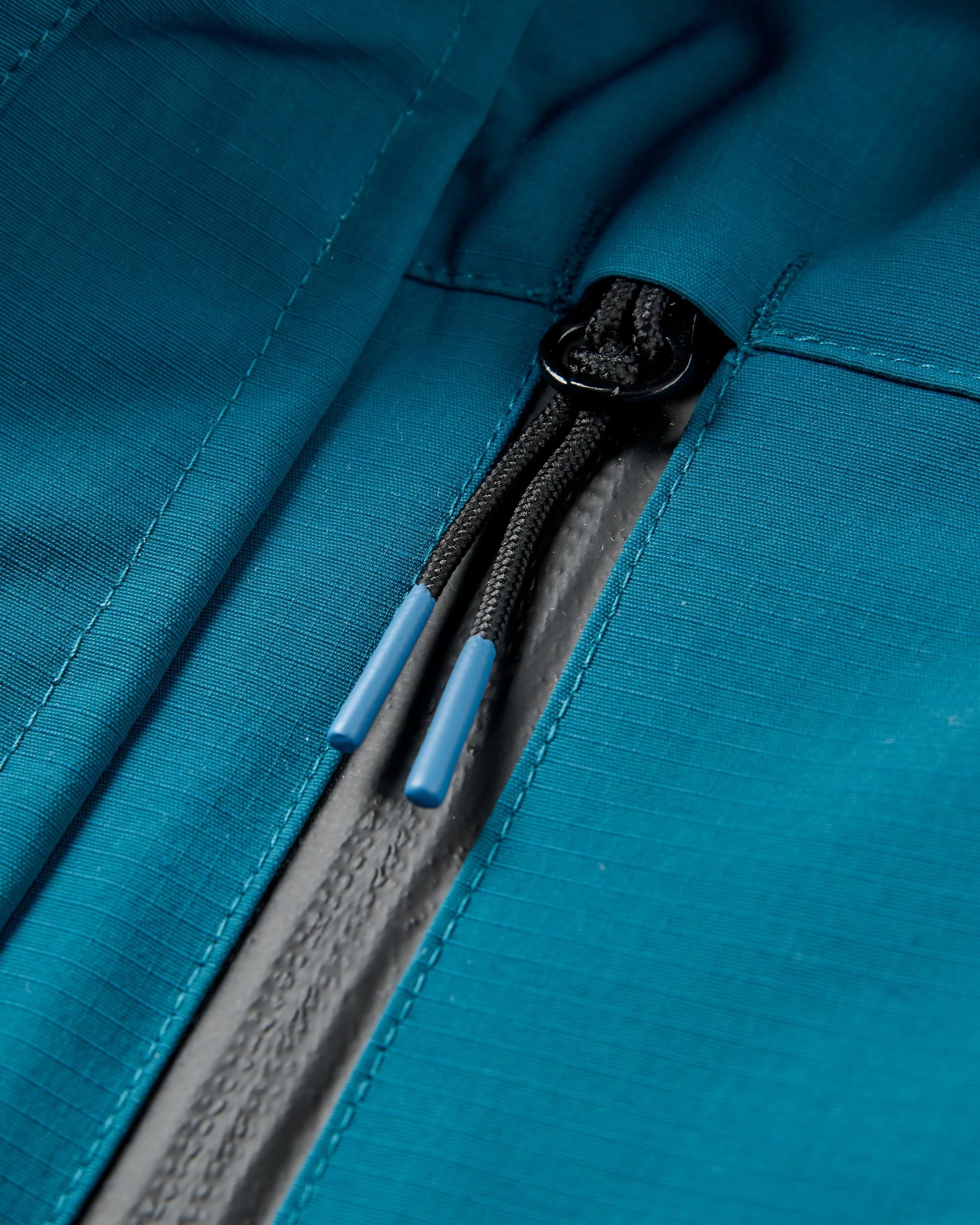 Cloudmont Recycled Waterproof Down Parka - Tidal Blue - Flatlay