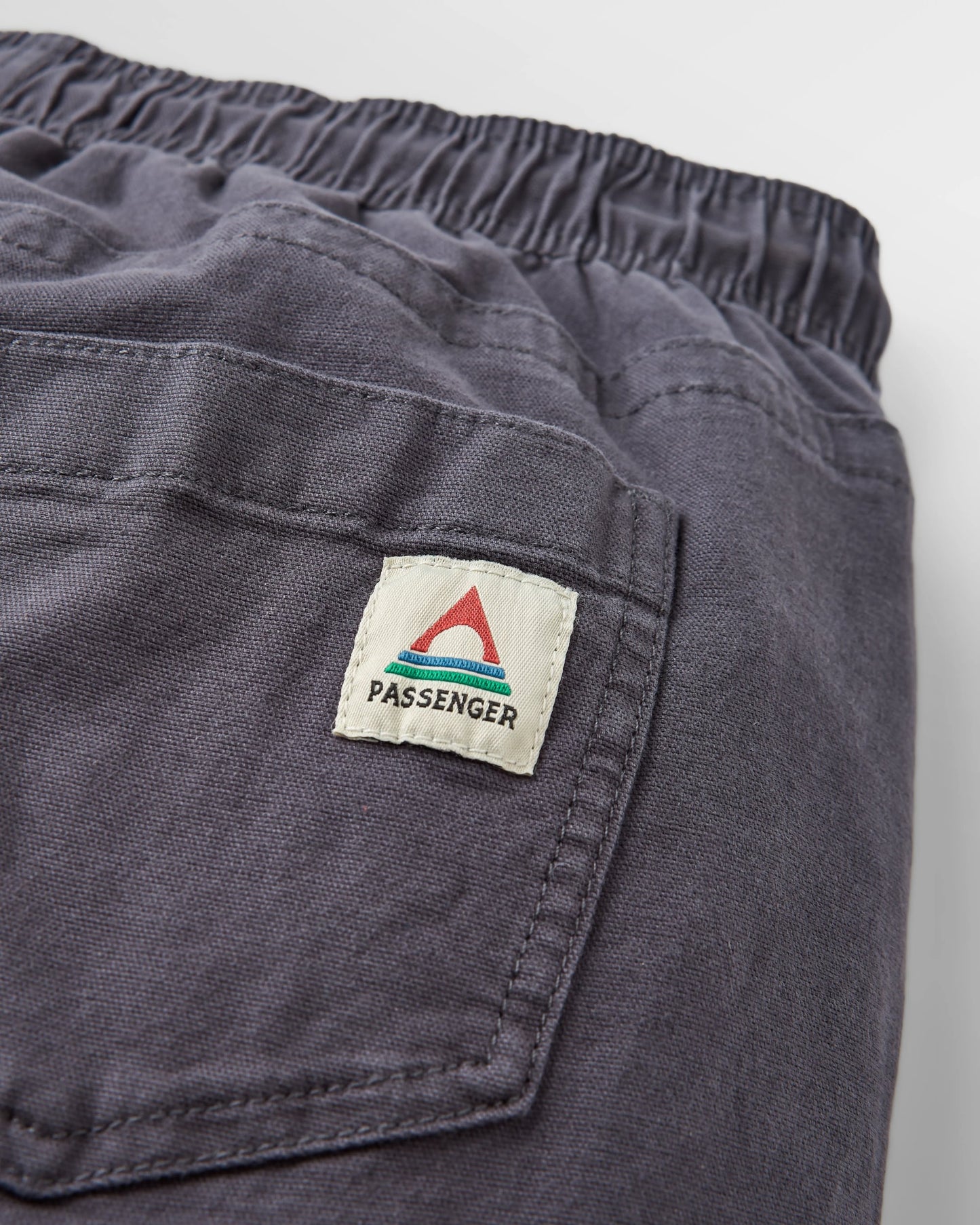 Drifter Organic Cotton Short - Charcoal - Flatlay