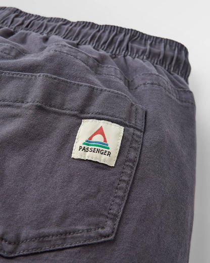 Drifter Organic Cotton Short - Charcoal - Flatlay