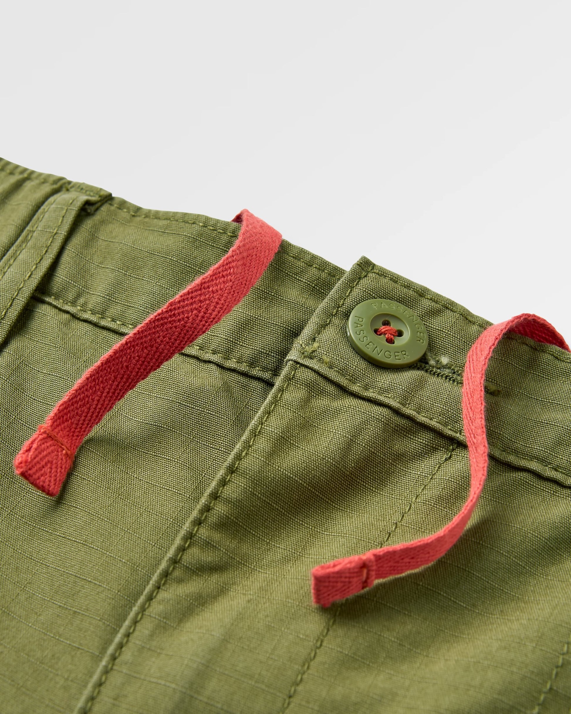 Rif-Raf Ripstop Short - Khaki - Flatlay