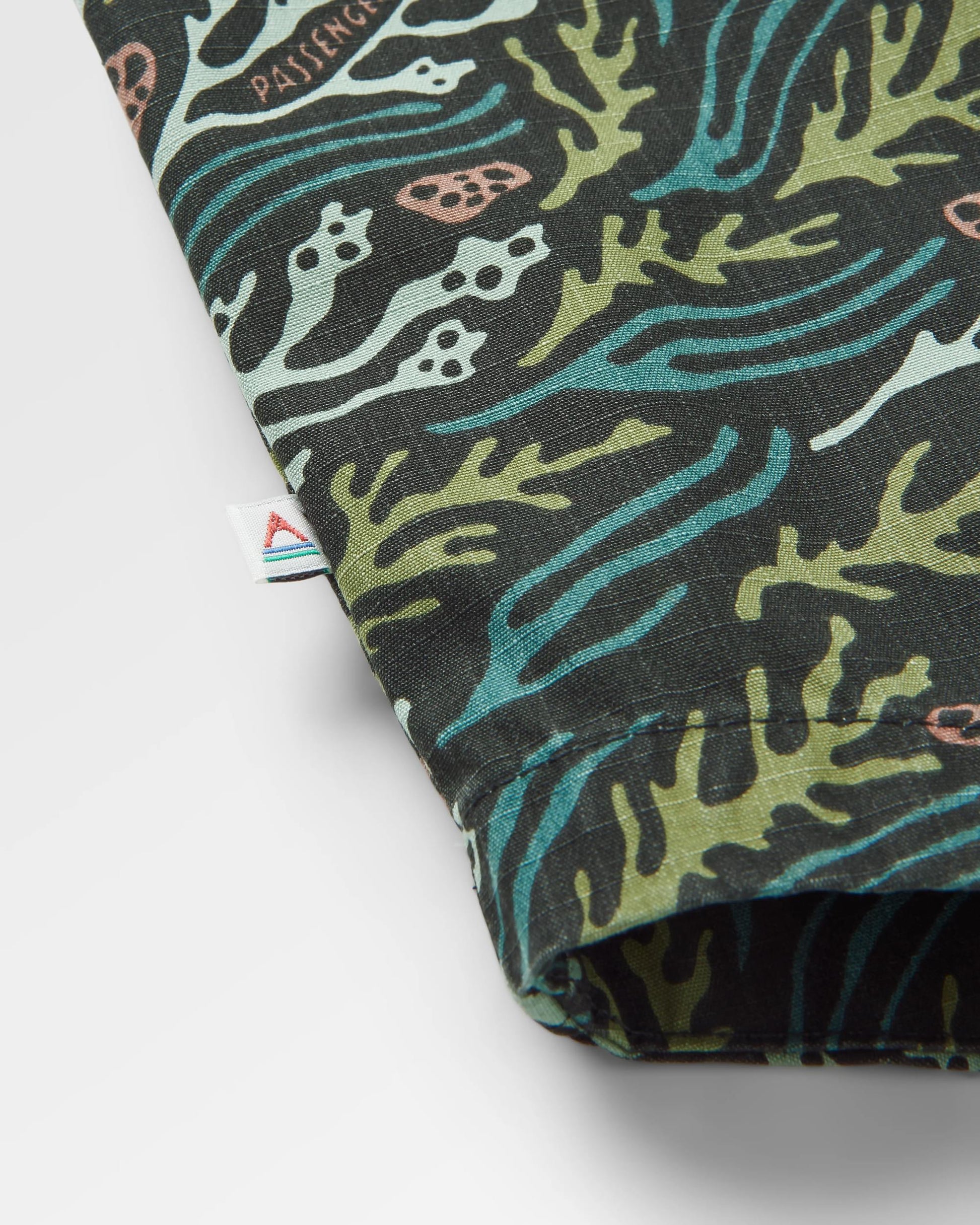 Way Ripstop Short Sleeve Shirt - Ocean Current Black - Flatlay