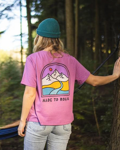 Friday Collective Recycled Cotton T-Shirt - Orchid