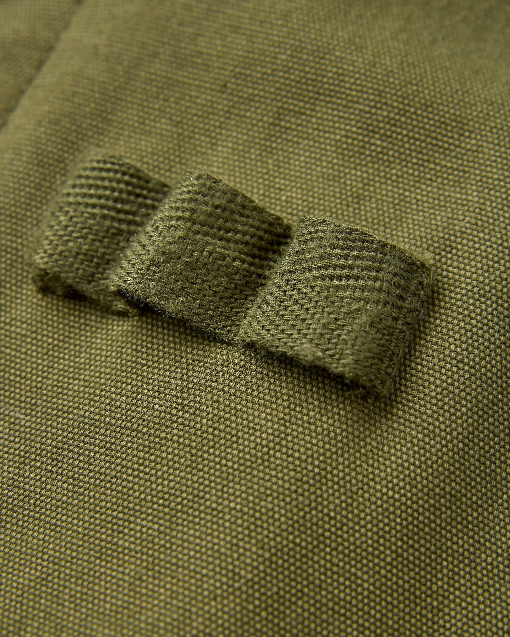 Explorers Organic Cotton Canvas Vest - Khaki - Flatlay