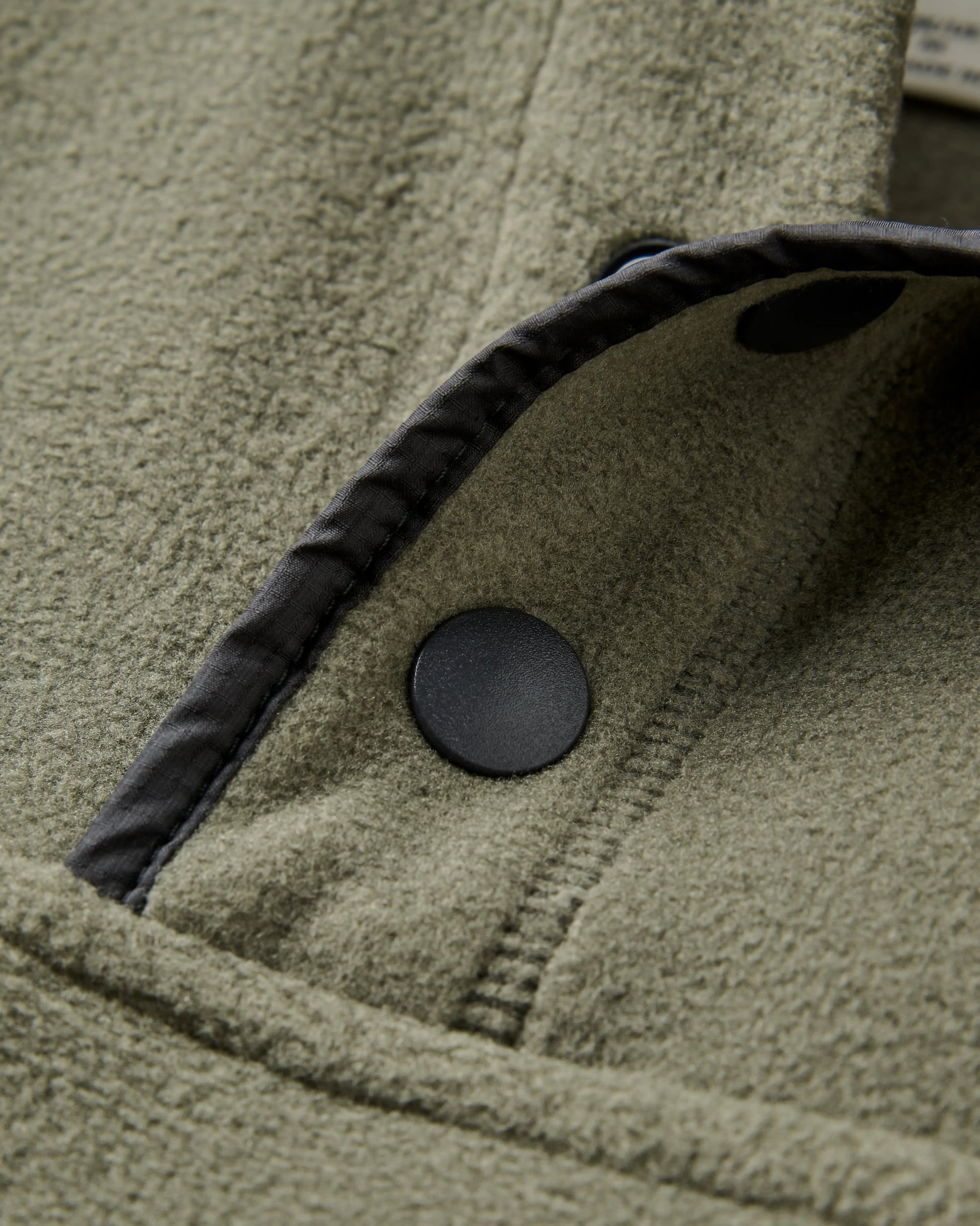 Dusk Polar Fleece - Dusty Olive - Flatlay