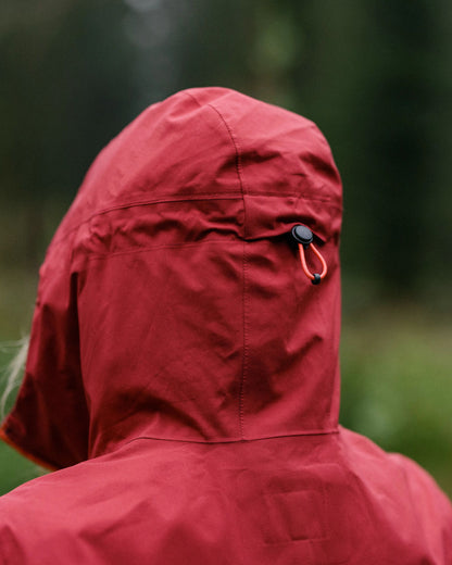Rainstorm Recycled Waterproof Jacket - Forest Berry/Berry - Lifestyle