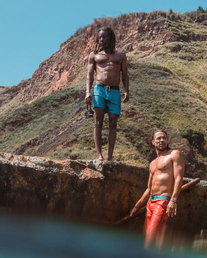 Hollow Recycled Boardshort - Blue Pool