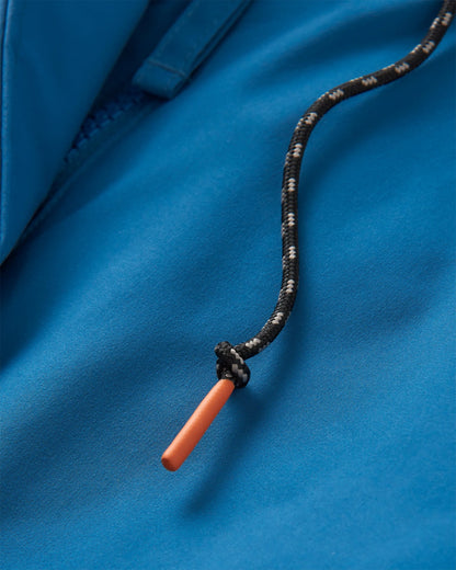 Alaska Recycled Insulated Parka - Blue Steel - Flatlay