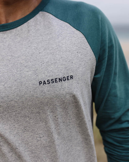 Made To Roam Recycled Cotton Ls T-Shirt - Grey Marl