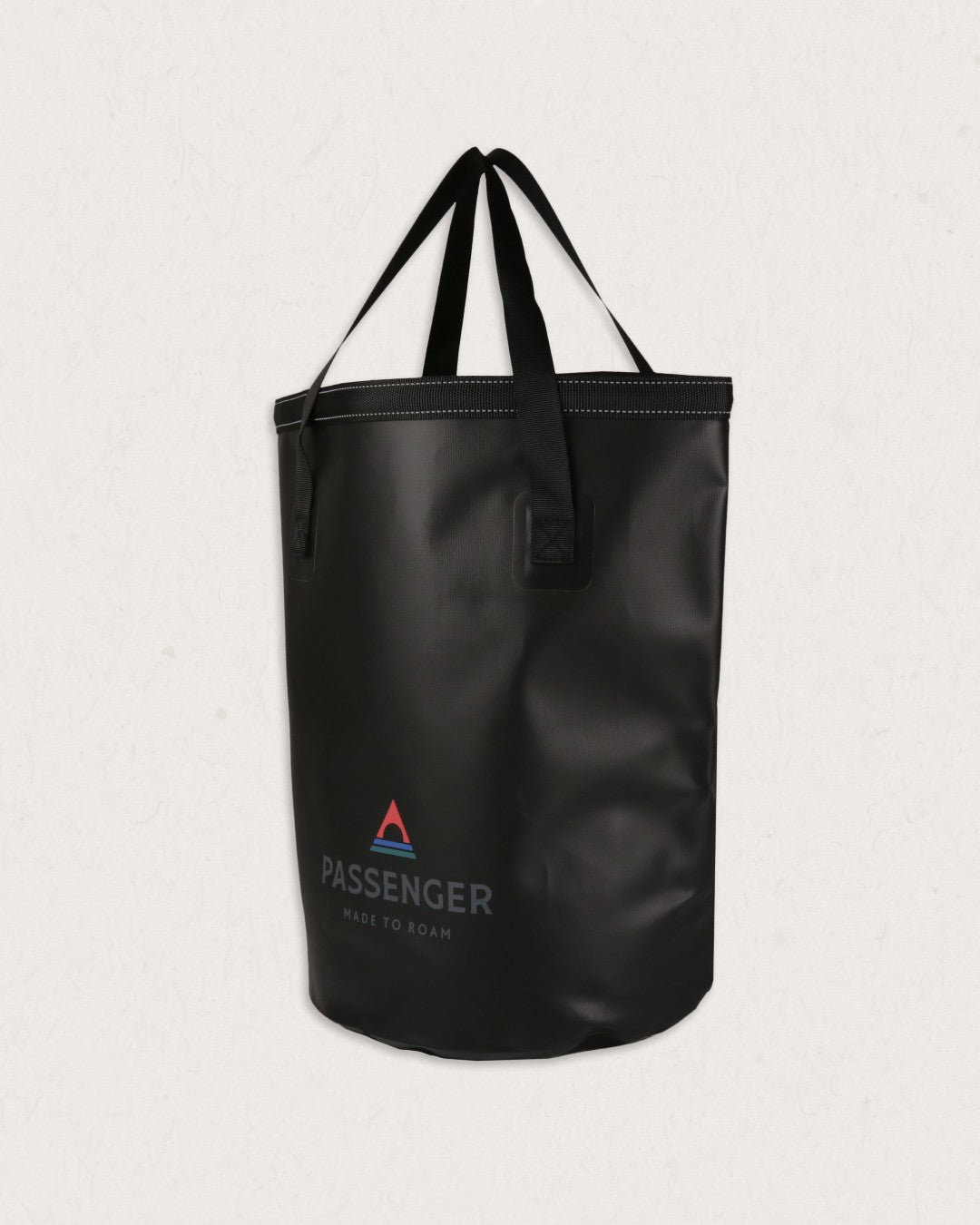 Recycled Nylon Beach Tote - Black