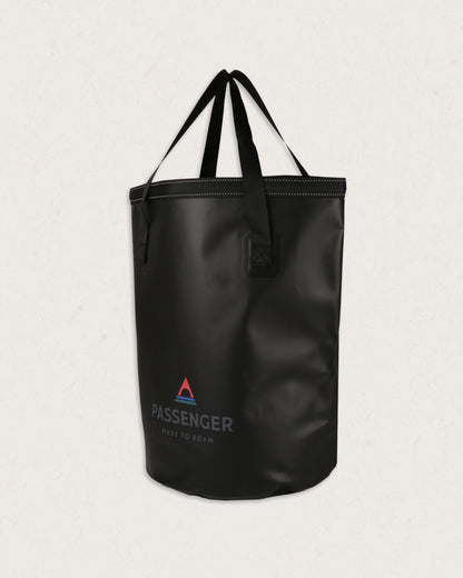 Recycled Nylon Beach Tote - Black