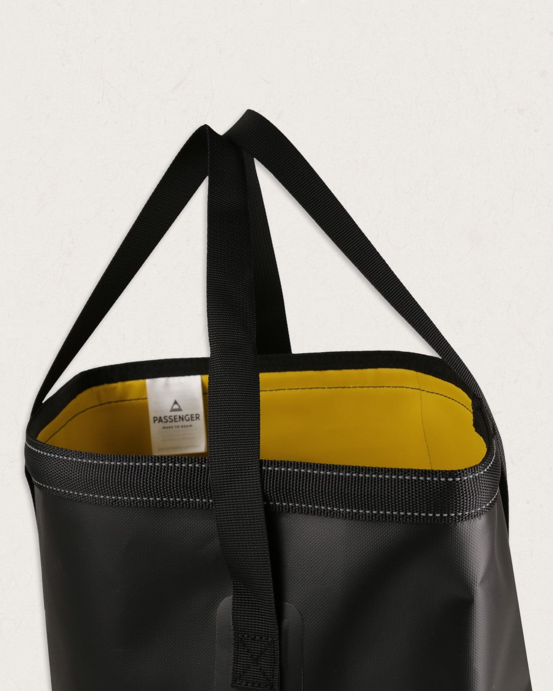 Recycled Nylon Beach Tote - Black